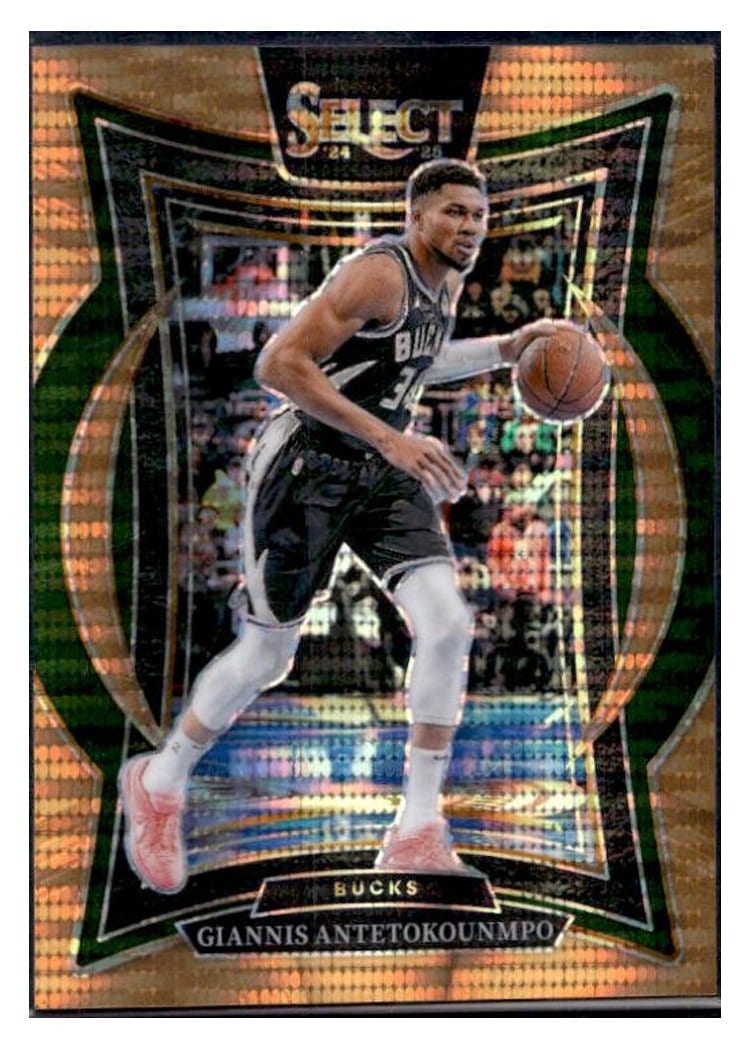 2024-25 Panini Select Base Set Giannis Antetokounmpo #43 card