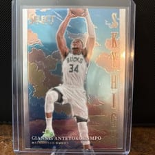 2024-25 Panini Select Sky High Giannis Antetokounmpo #8 card