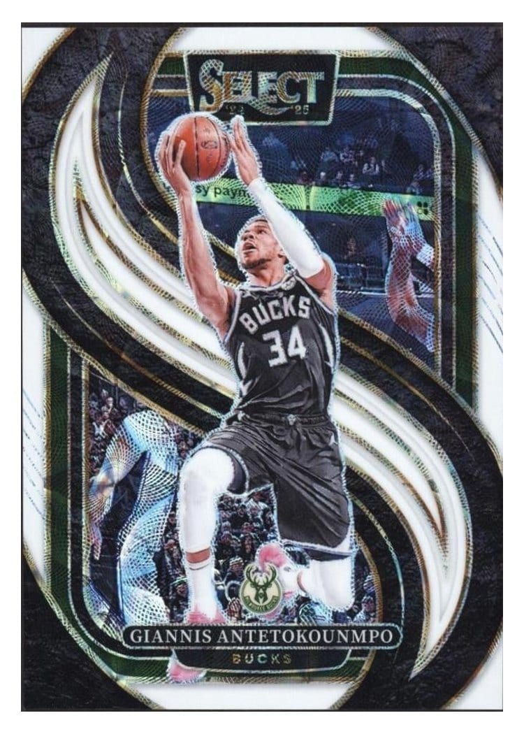 2024 Panini Select Giannis Antetokounmpo #137 card