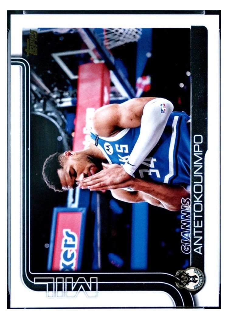 2025 Topps Giannis Antetokounmpo #54 card