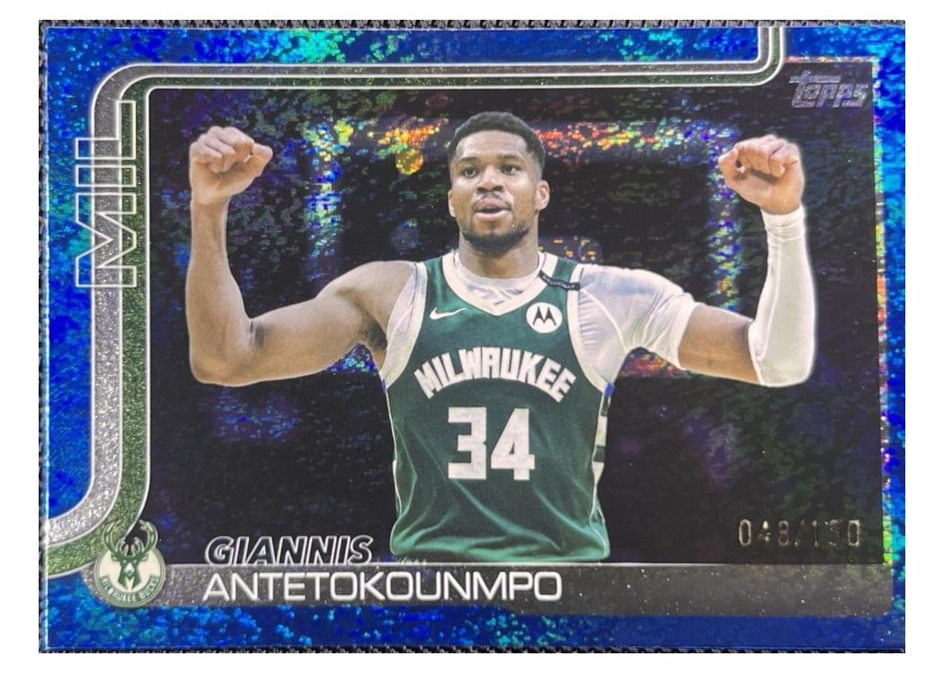 2025 Topps Giannis Antetokounmpo #54 card