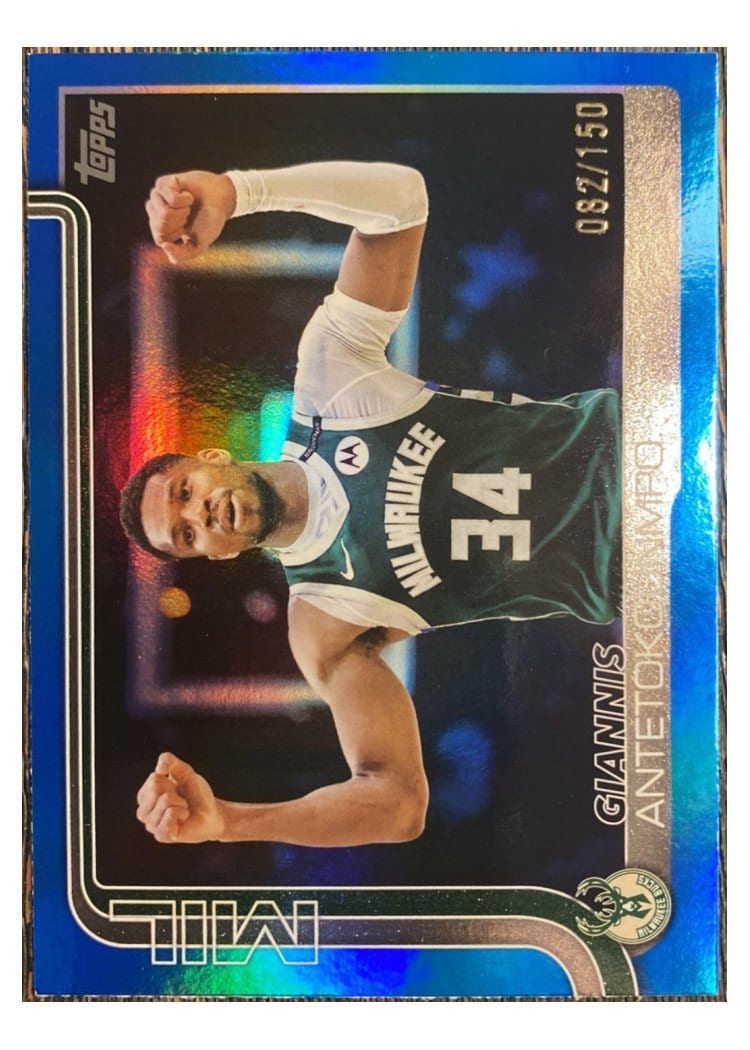 2025 Topps Giannis Antetokounmpo #54 card
