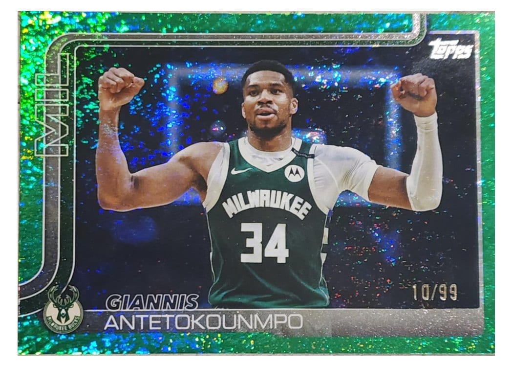 2025 Topps Giannis Antetokounmpo #54 card