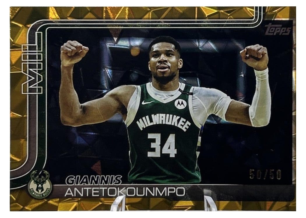 2025 Topps Giannis Antetokounmpo #54 card
