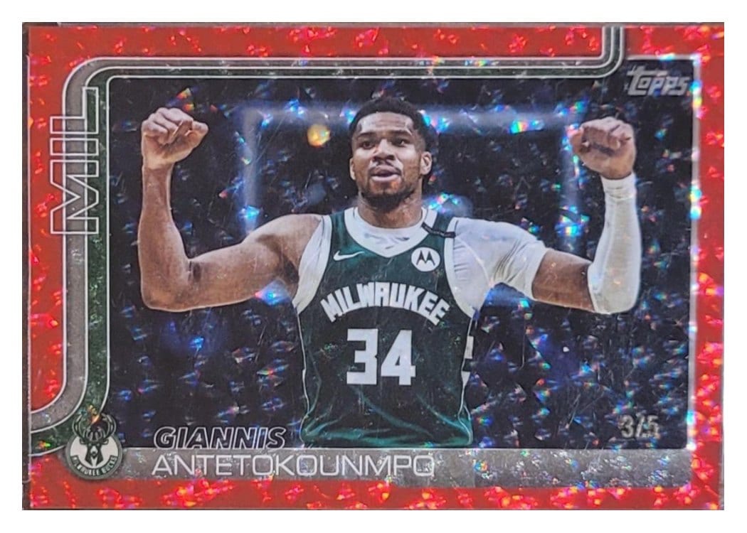 2025 Topps Giannis Antetokounmpo #54 card