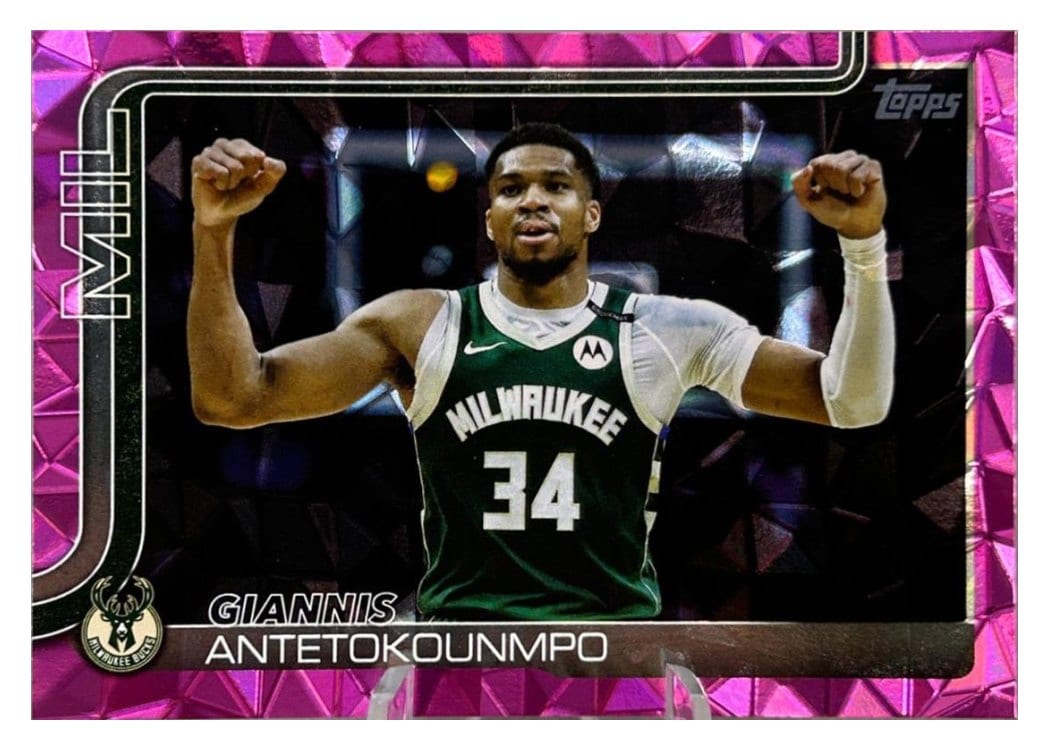 2025 Topps Giannis Antetokounmpo #54 card