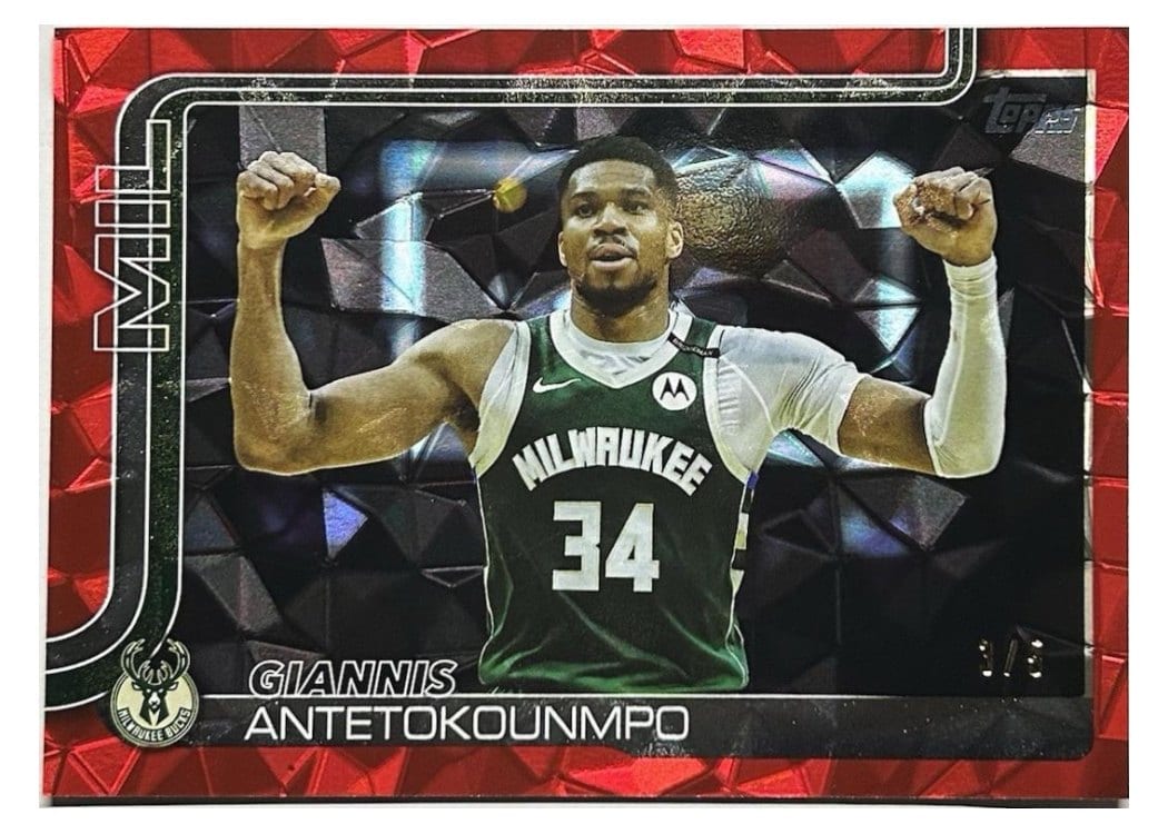 2025 Topps Giannis Antetokounmpo #54 card