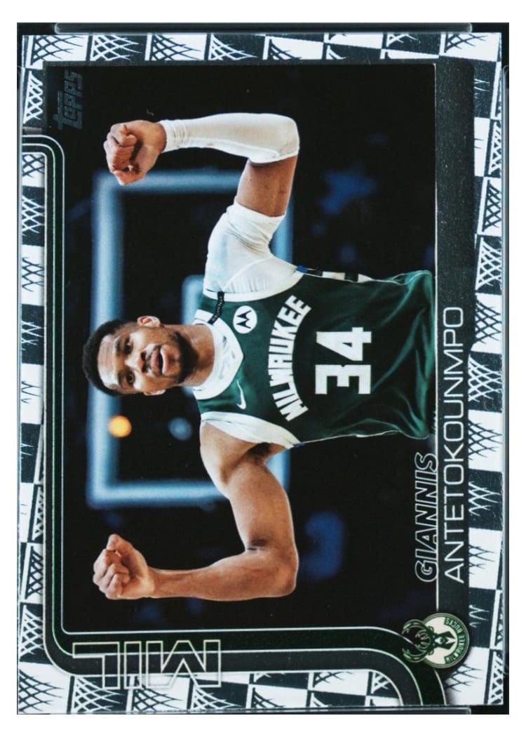 2025 Topps Giannis Antetokounmpo #54 card