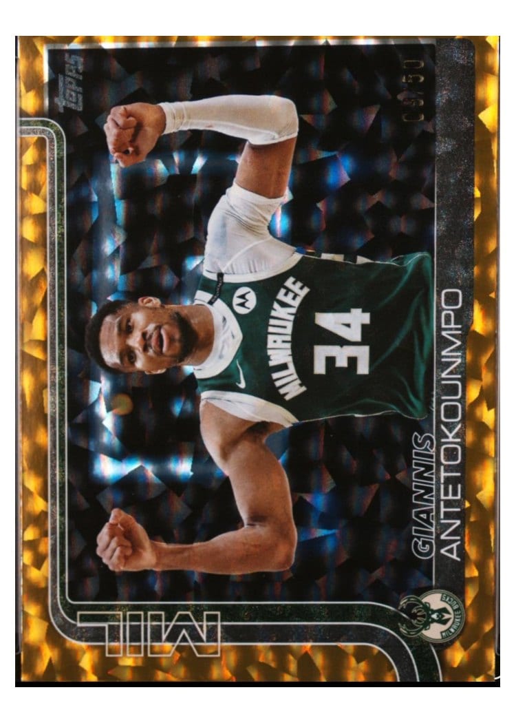 2025 Topps Giannis Antetokounmpo #54 card