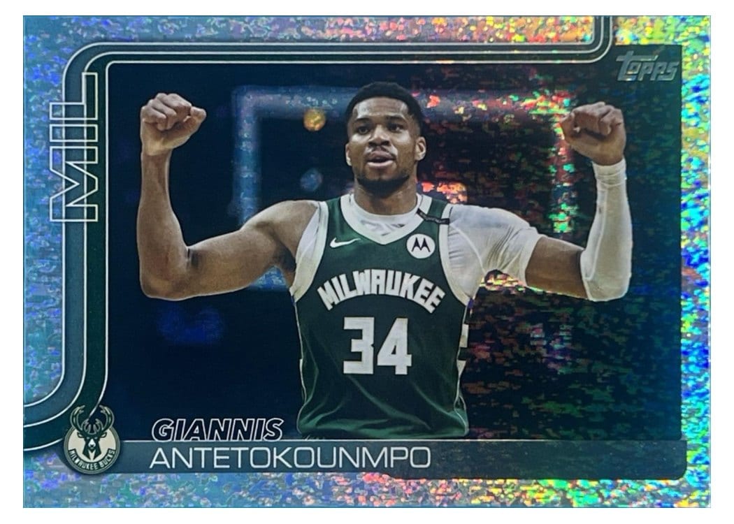 2025 Topps Giannis Antetokounmpo #54 card