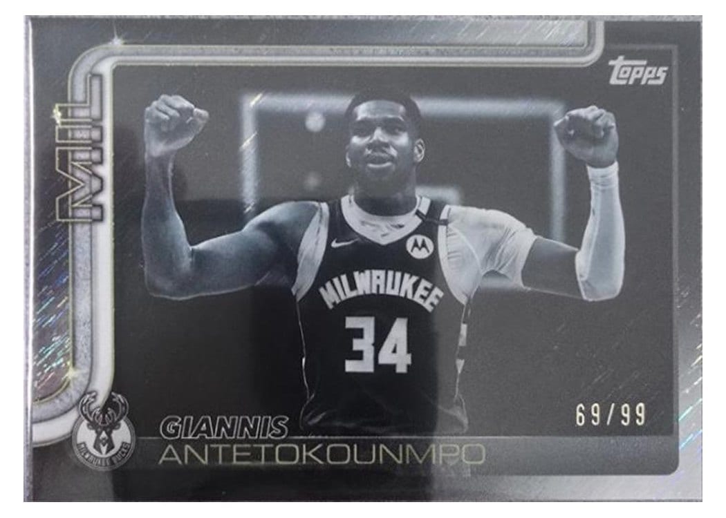 2025 Topps Giannis Antetokounmpo #54 card