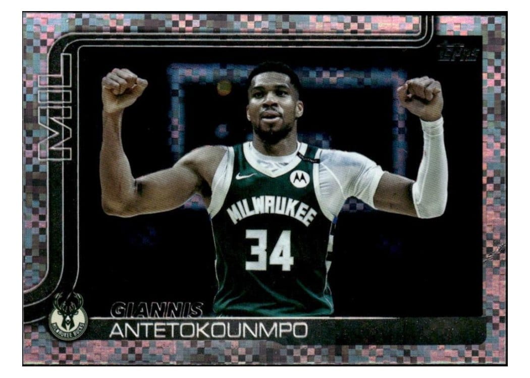 2025 Topps Giannis Antetokounmpo #54 card