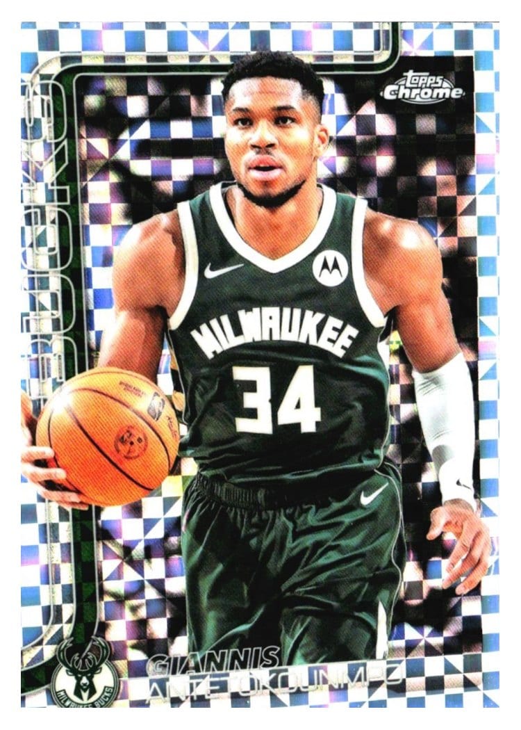 2025 Topps Chrome Giannis Antetokounmpo #137 card