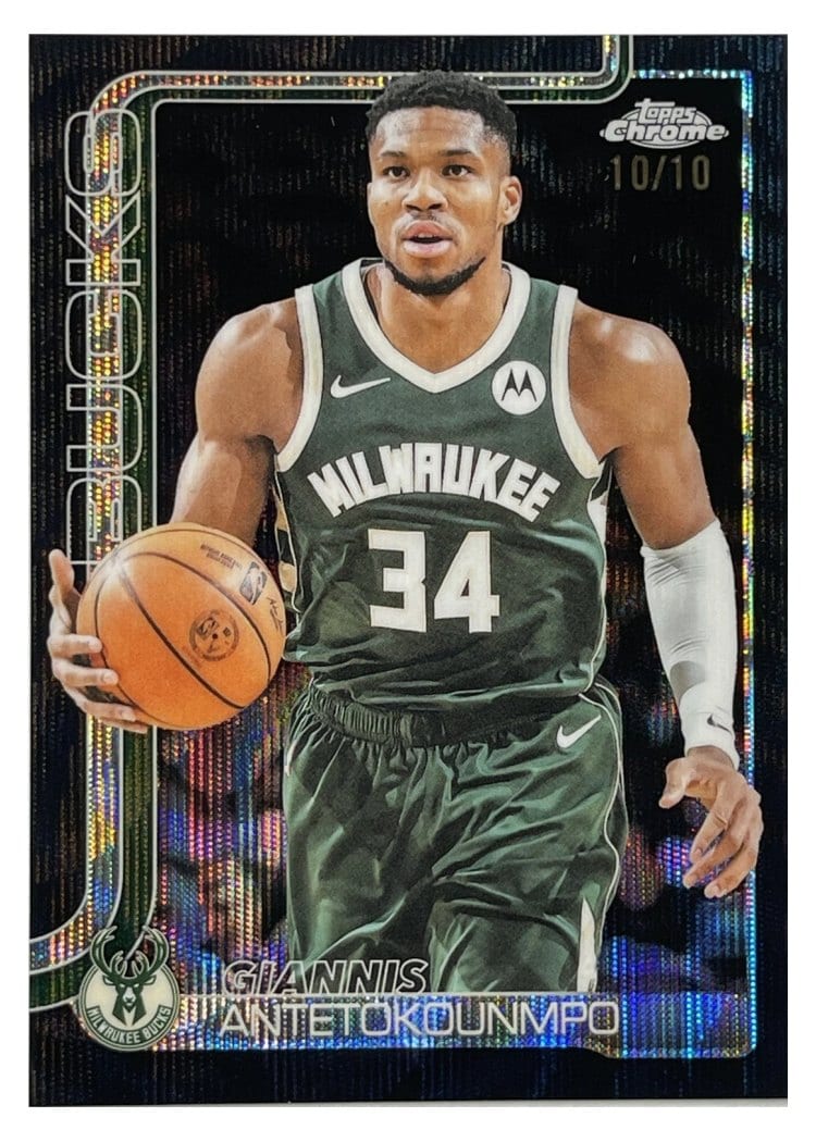 2025 Topps Chrome Giannis Antetokounmpo #137 card