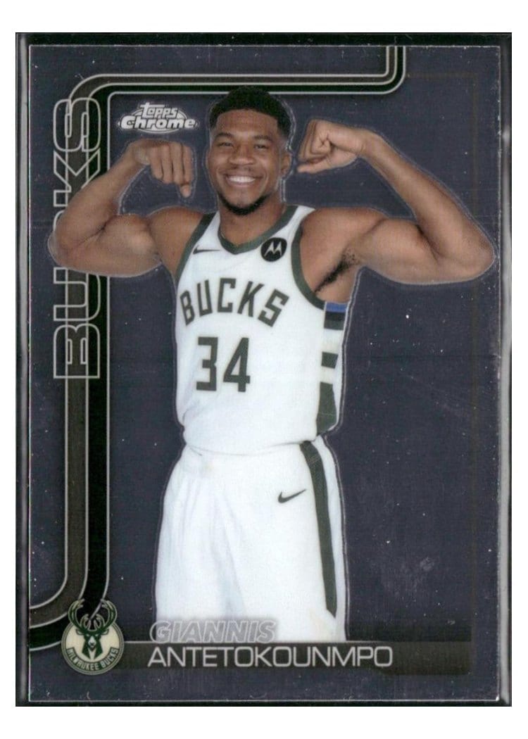 2025 Topps Chrome Giannis Antetokounmpo #137 card