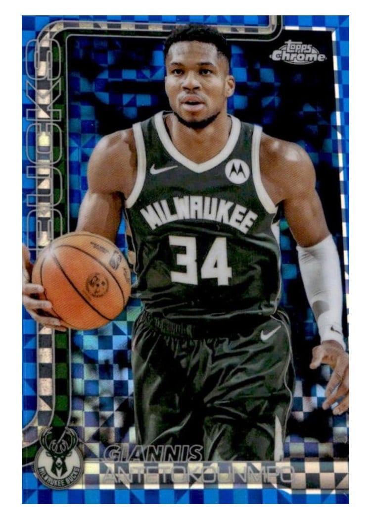 2025 Topps Chrome Giannis Antetokounmpo #137 card