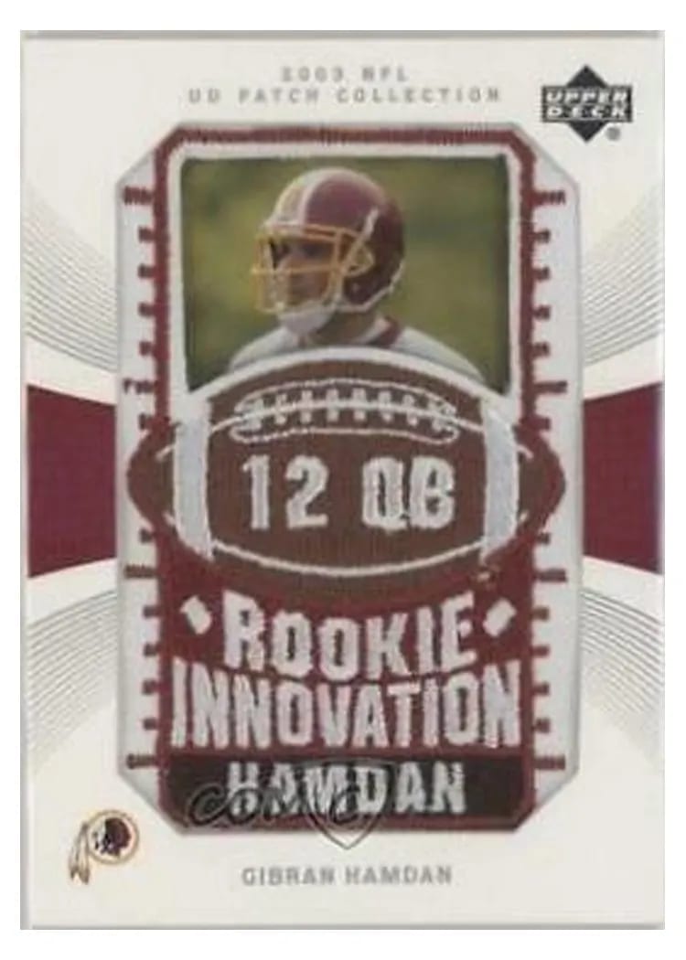 2003 Upper Deck Patch Collection Gibran Hamdan #126 card