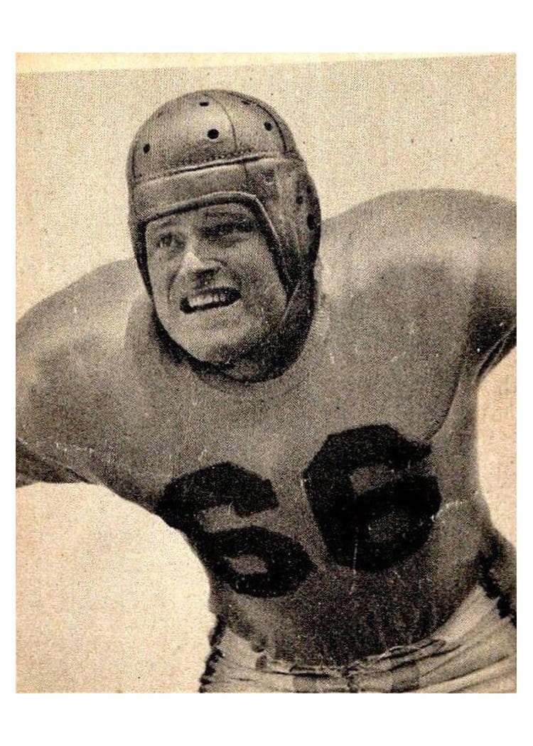 1948 Bowman Gil Bouley #15 card