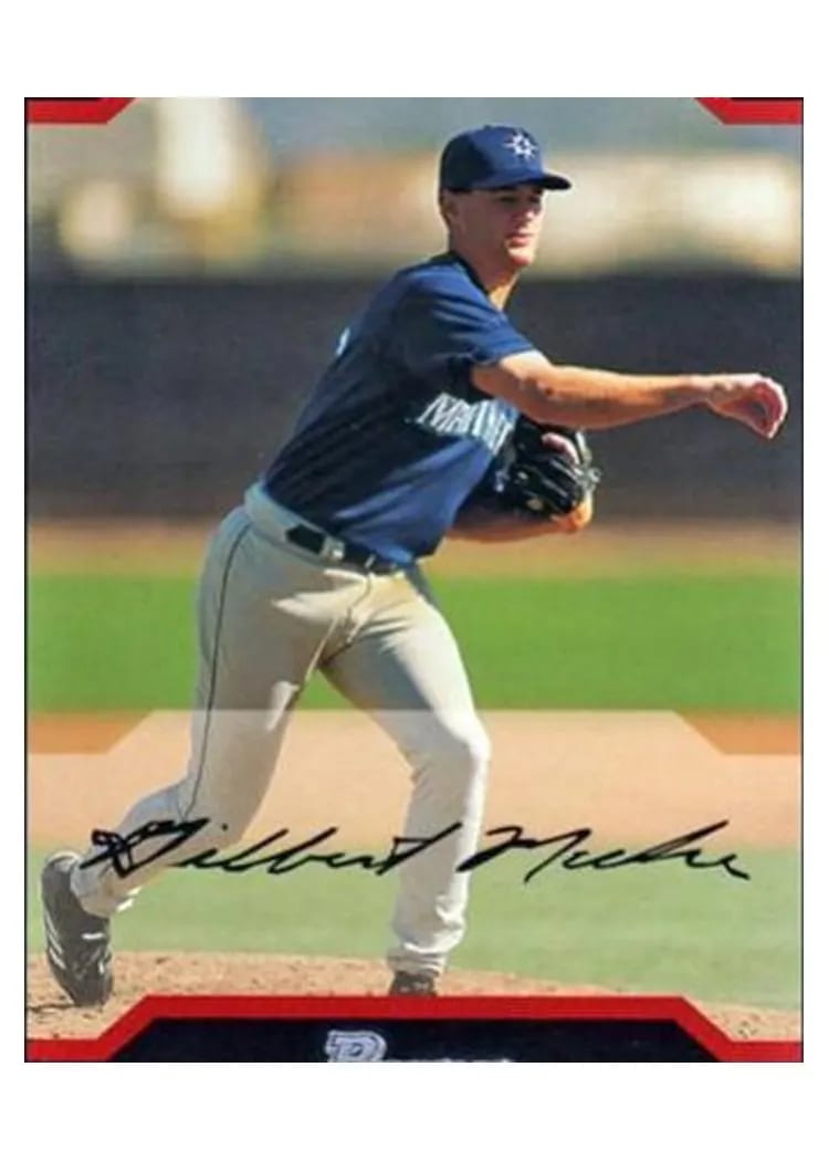 2004 Bowman Gil Meche #97 card