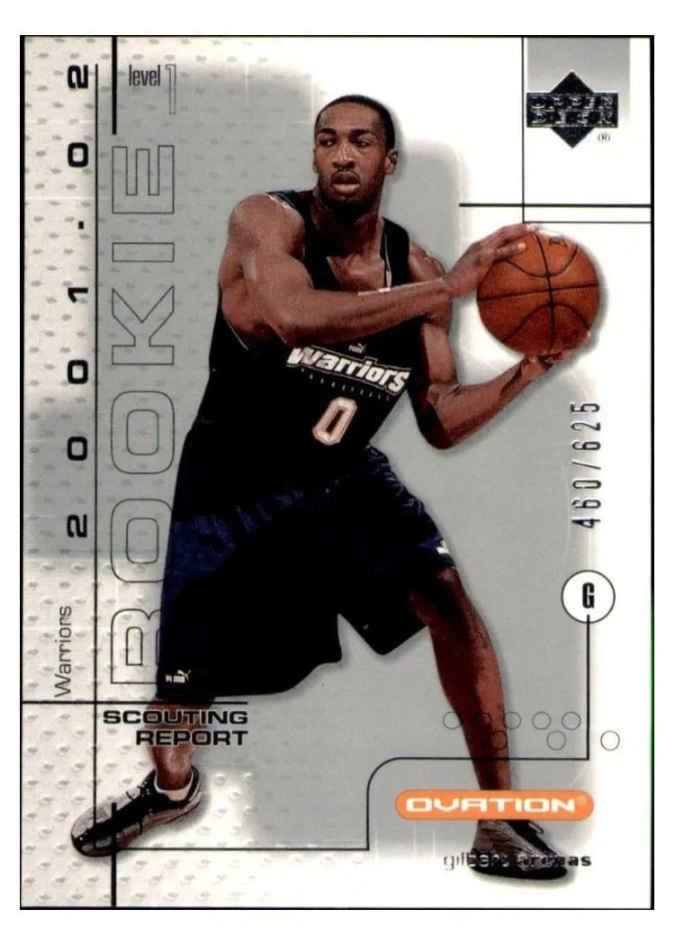 2001 Upper Deck Ovation Gilbert Arenas #94 card