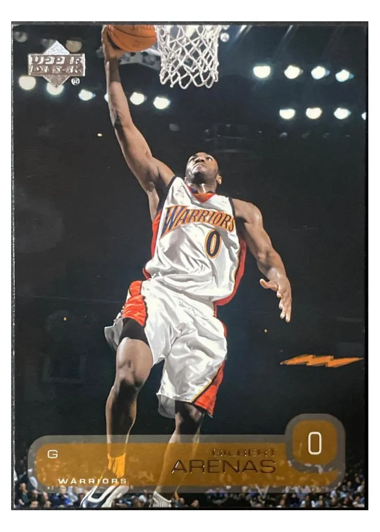 2002 Upper Deck Gilbert Arenas #46 card