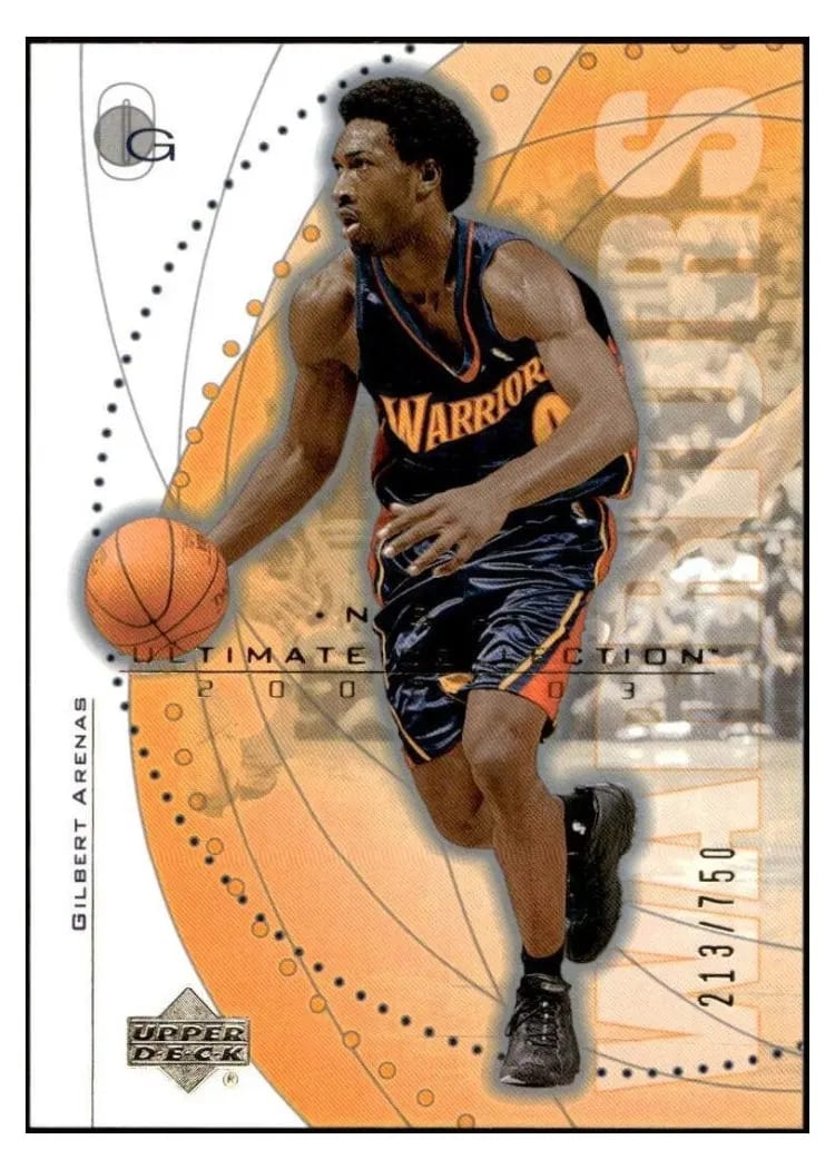 2002 Upper Deck Ultimate Gilbert Arenas #18 card