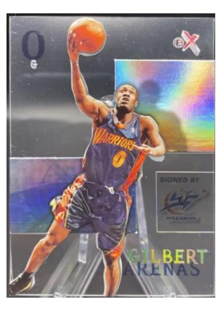 2003 Fleer E-X Gilbert Arenas #3 card