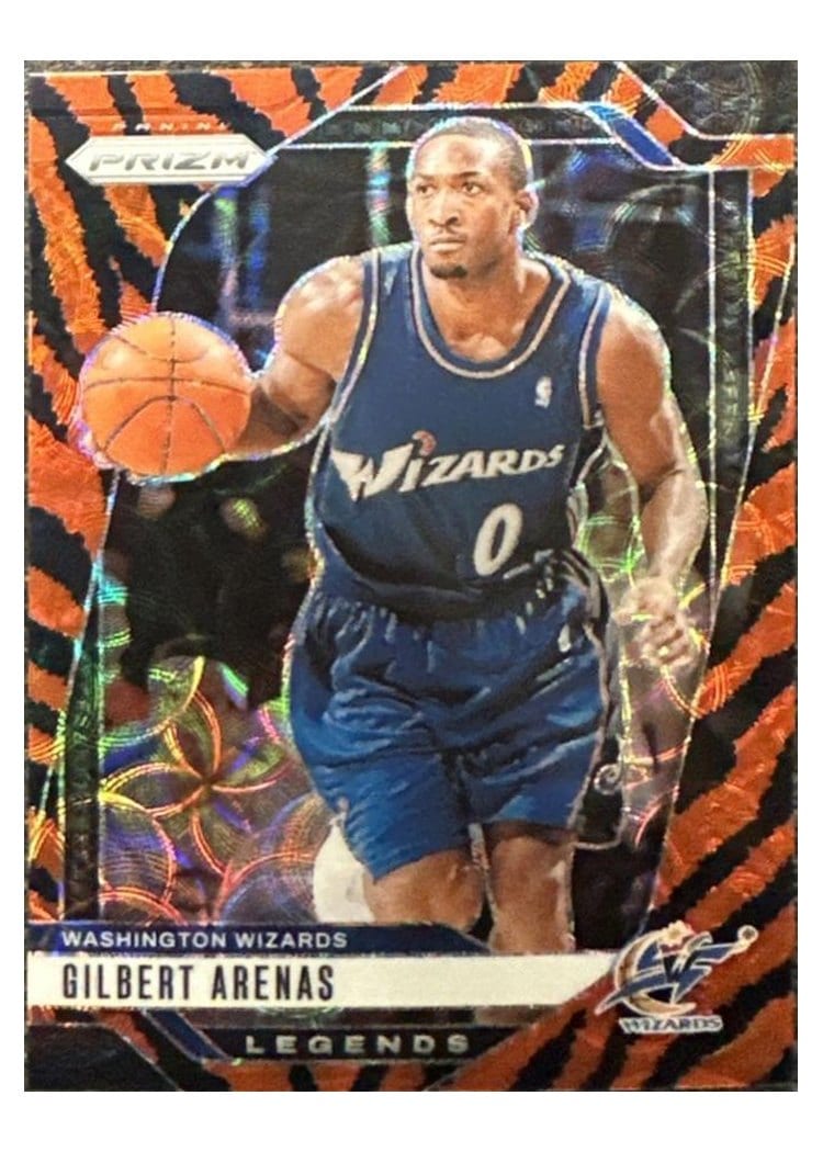 2024-25 Panini Prizm Base Set Gilbert Arenas #275 card