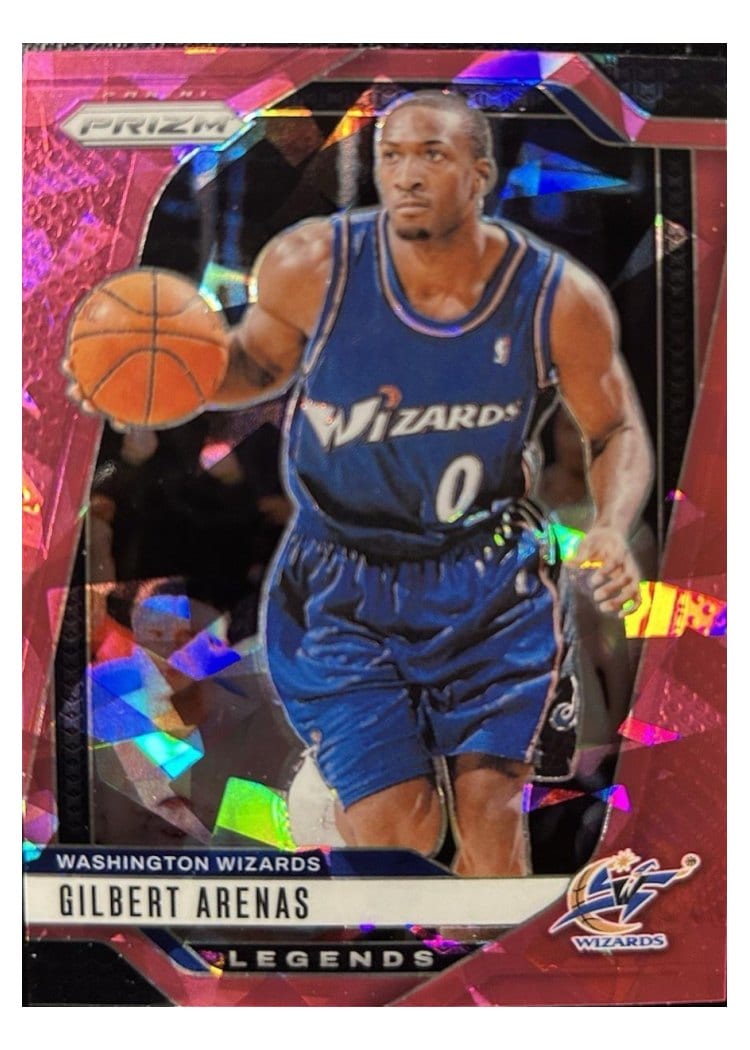 2024-25 Panini Prizm Base Set Gilbert Arenas #275 card