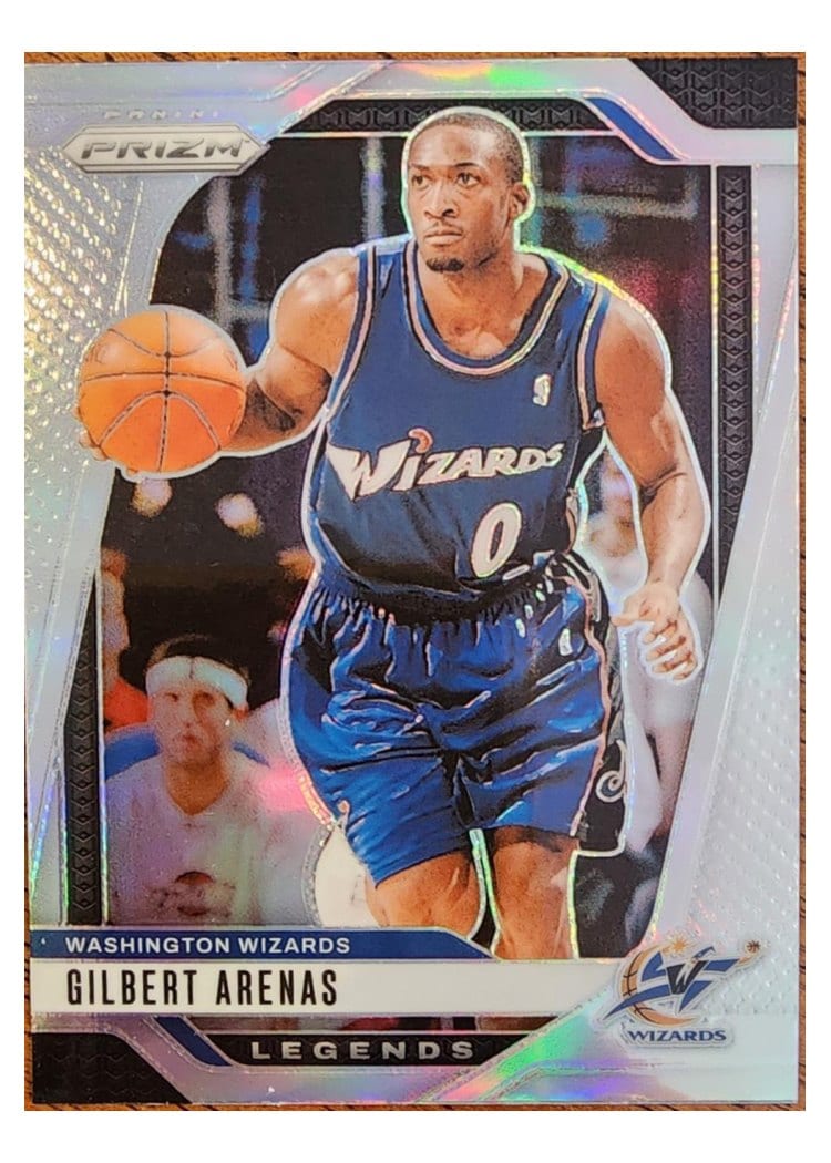 2024-25 Panini Prizm Base Set Gilbert Arenas #275 card