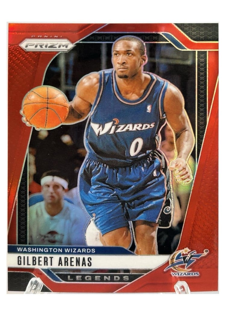2024-25 Panini Prizm Base Set Gilbert Arenas #275 card