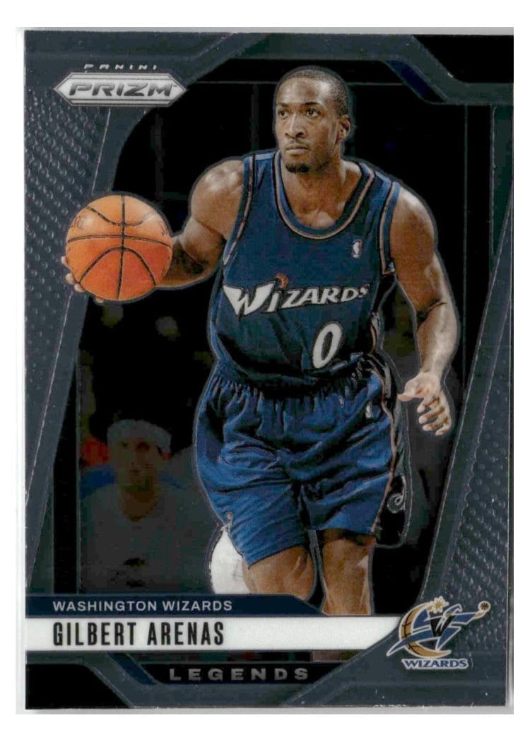 2024-25 Panini Prizm Base Set Gilbert Arenas #275 card