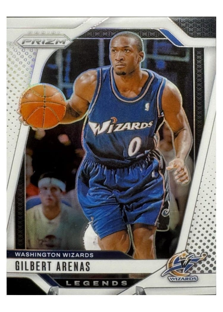 2024-25 Panini Prizm Base Set Gilbert Arenas #275 card