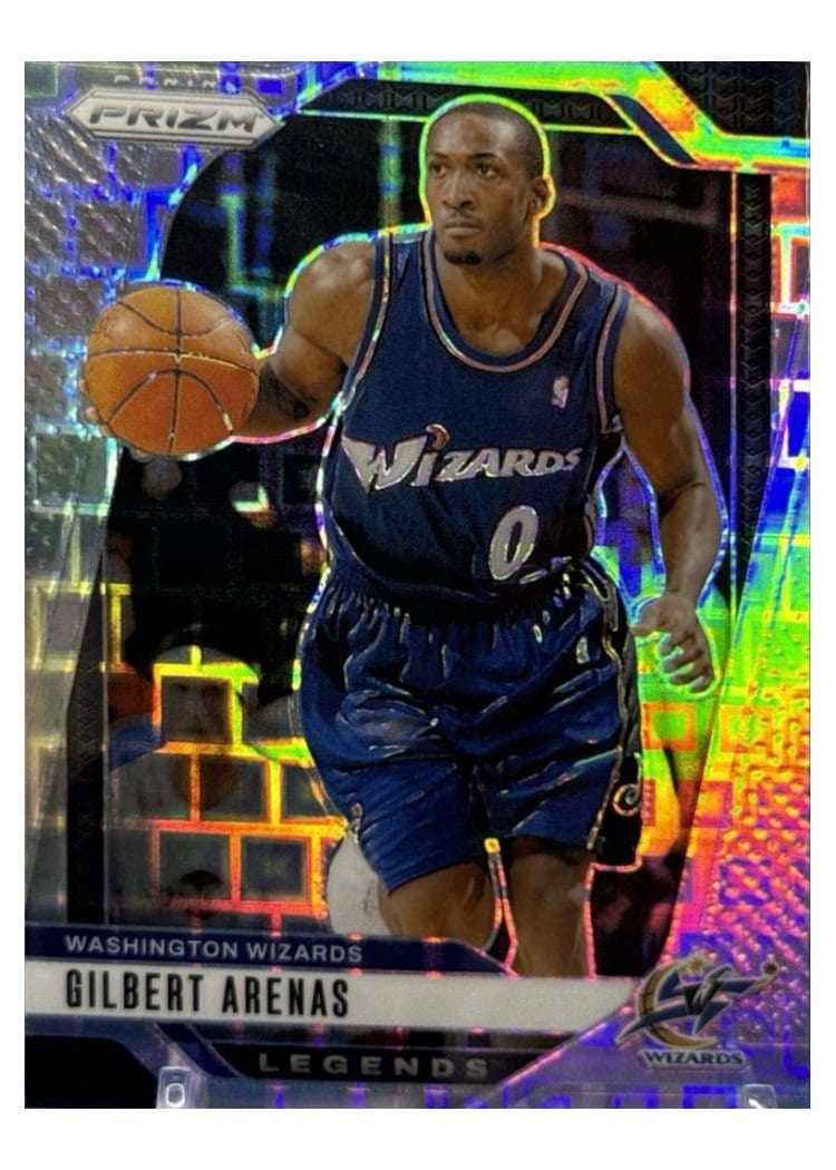 2024-25 Panini Prizm Base Set Gilbert Arenas #275 card