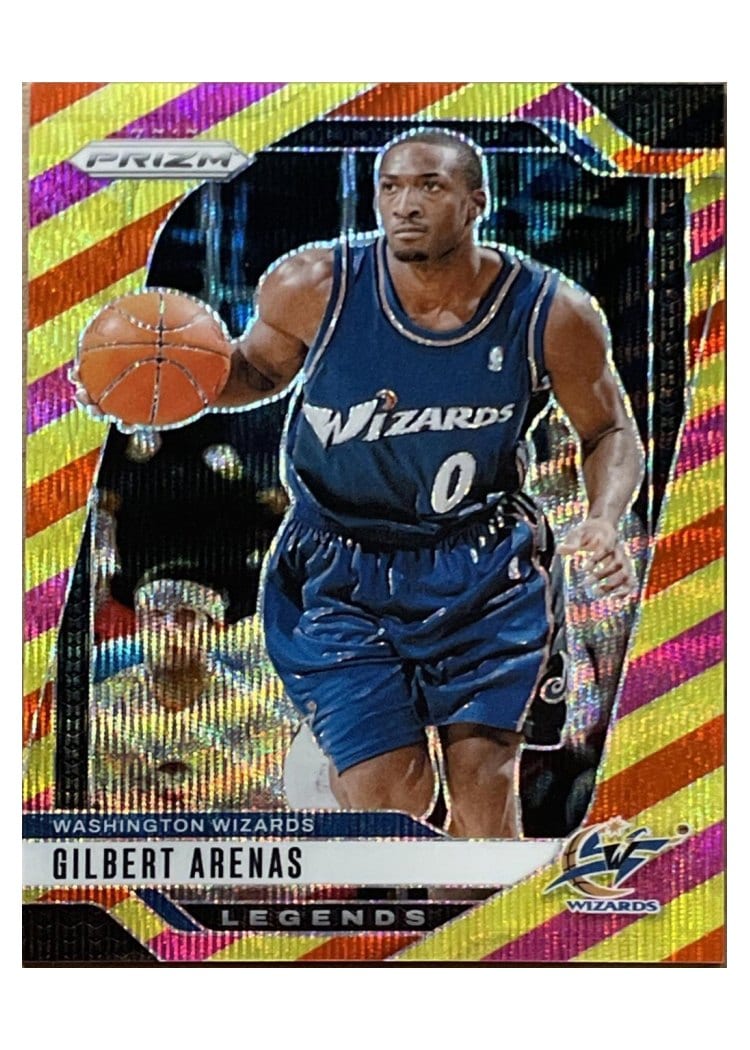 2024-25 Panini Prizm Base Set Gilbert Arenas #275 card