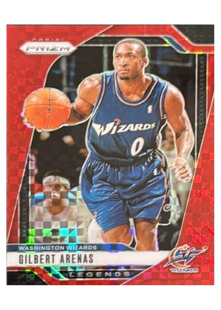 2024-25 Panini Prizm Base Set Gilbert Arenas #275 card