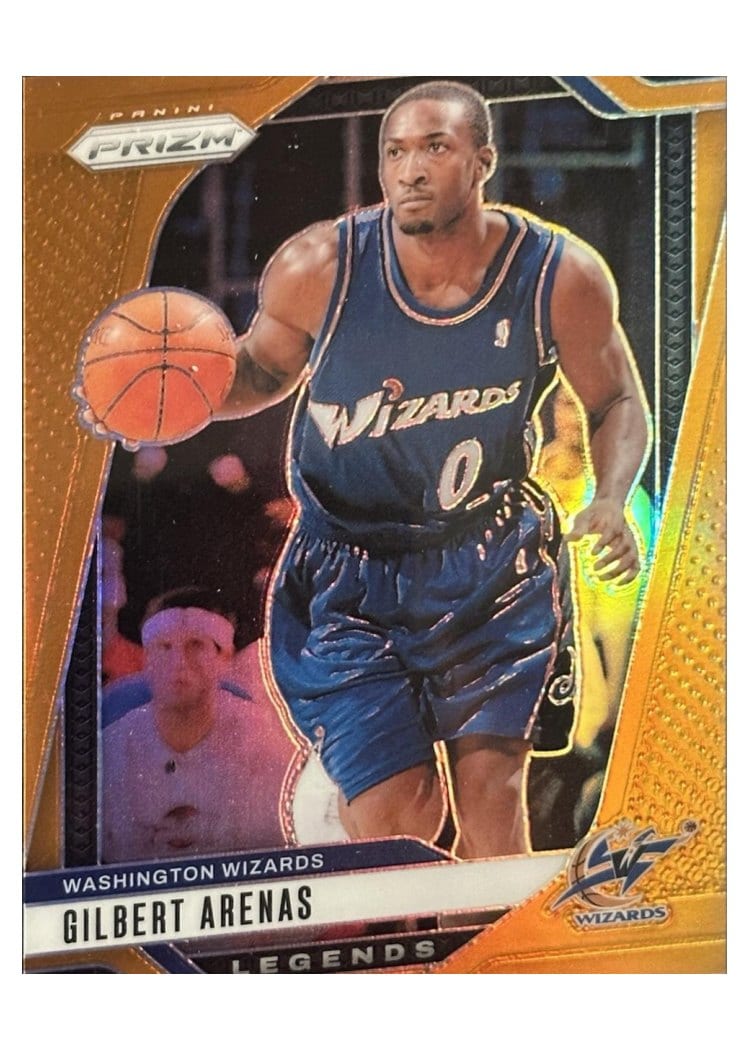 2024-25 Panini Prizm Base Set Gilbert Arenas #275 card