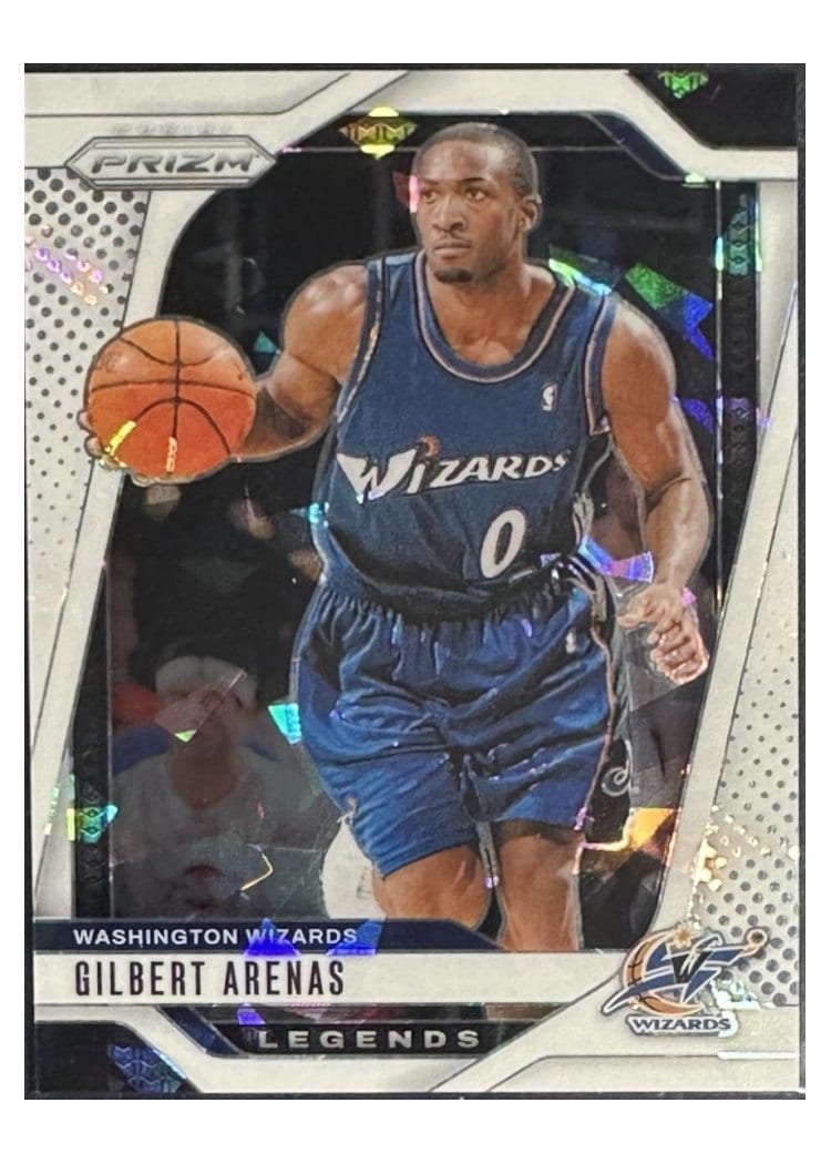 2024-25 Panini Prizm Base Set Gilbert Arenas #275 card