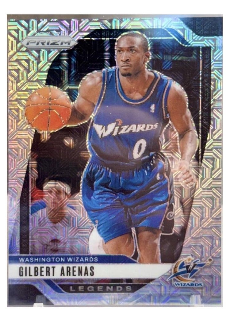 2024-25 Panini Prizm Base Set Gilbert Arenas #275 card