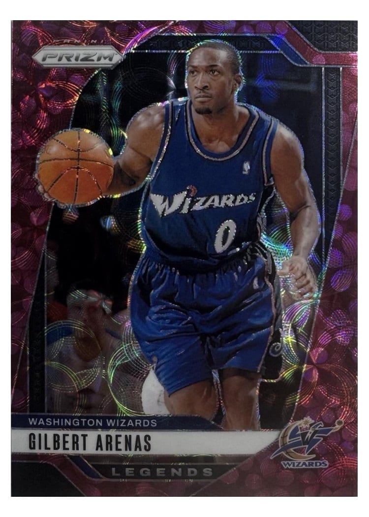 2024-25 Panini Prizm Base Set Gilbert Arenas #275 card