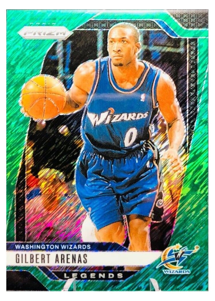 2024-25 Panini Prizm Base Set Gilbert Arenas #275 card