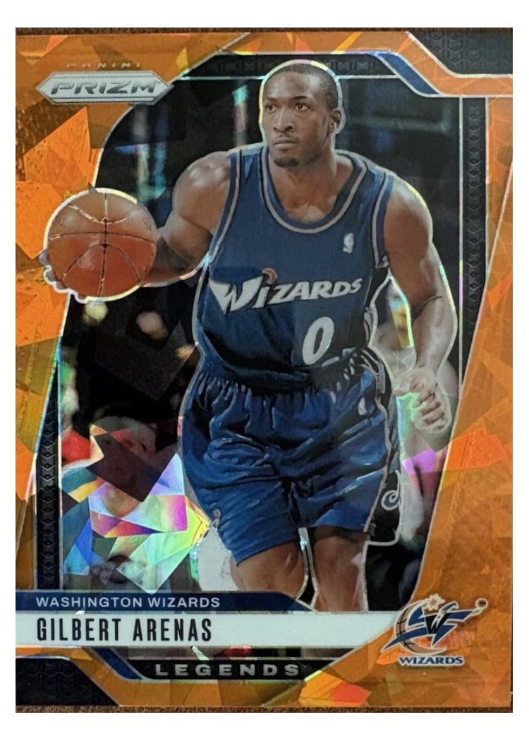 2024-25 Panini Prizm Base Set Gilbert Arenas #275 card