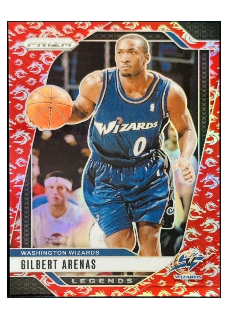 2024-25 Panini Prizm Base Set Gilbert Arenas #275 card