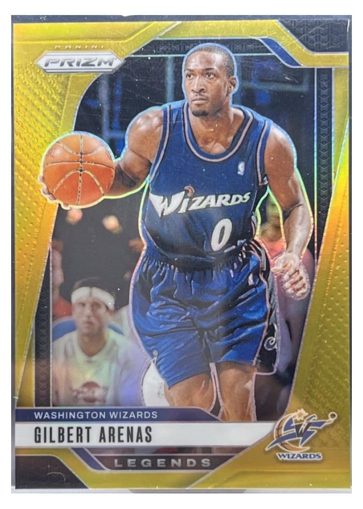 2024-25 Panini Prizm Base Set Gilbert Arenas #275 card