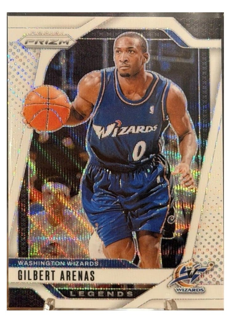 2024-25 Panini Prizm Base Set Gilbert Arenas #275 card