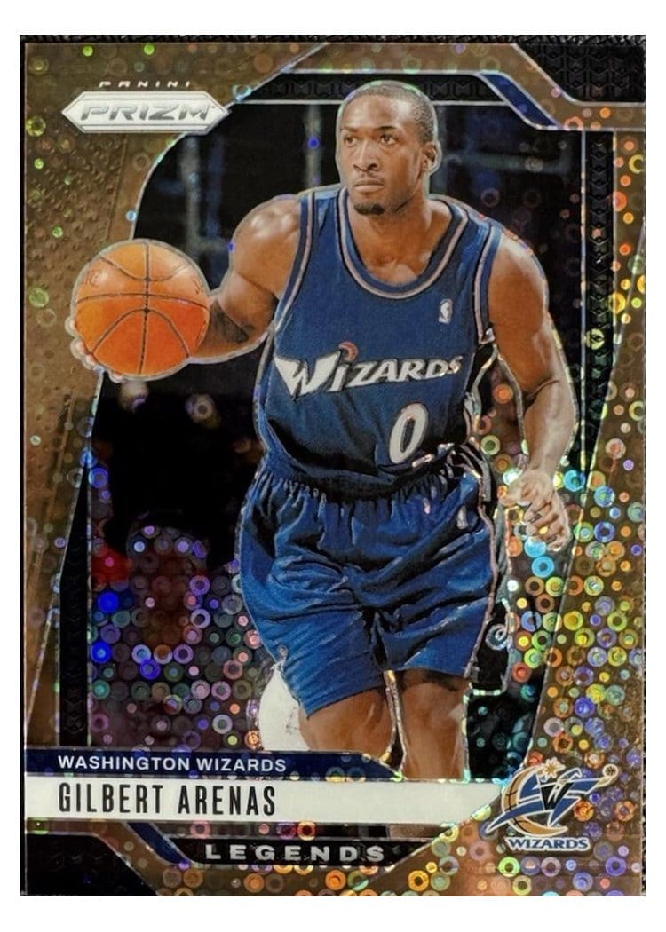 2024-25 Panini Prizm Base Set Gilbert Arenas #275 card