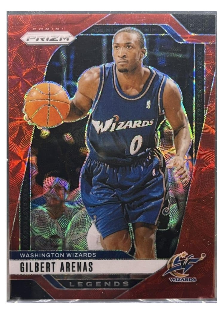 2024-25 Panini Prizm Base Set Gilbert Arenas #275 card