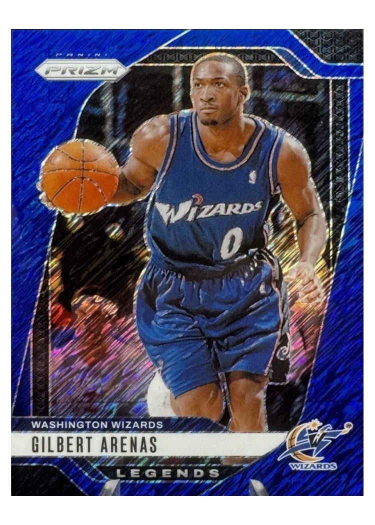 2024-25 Panini Prizm Base Set Gilbert Arenas #275 card