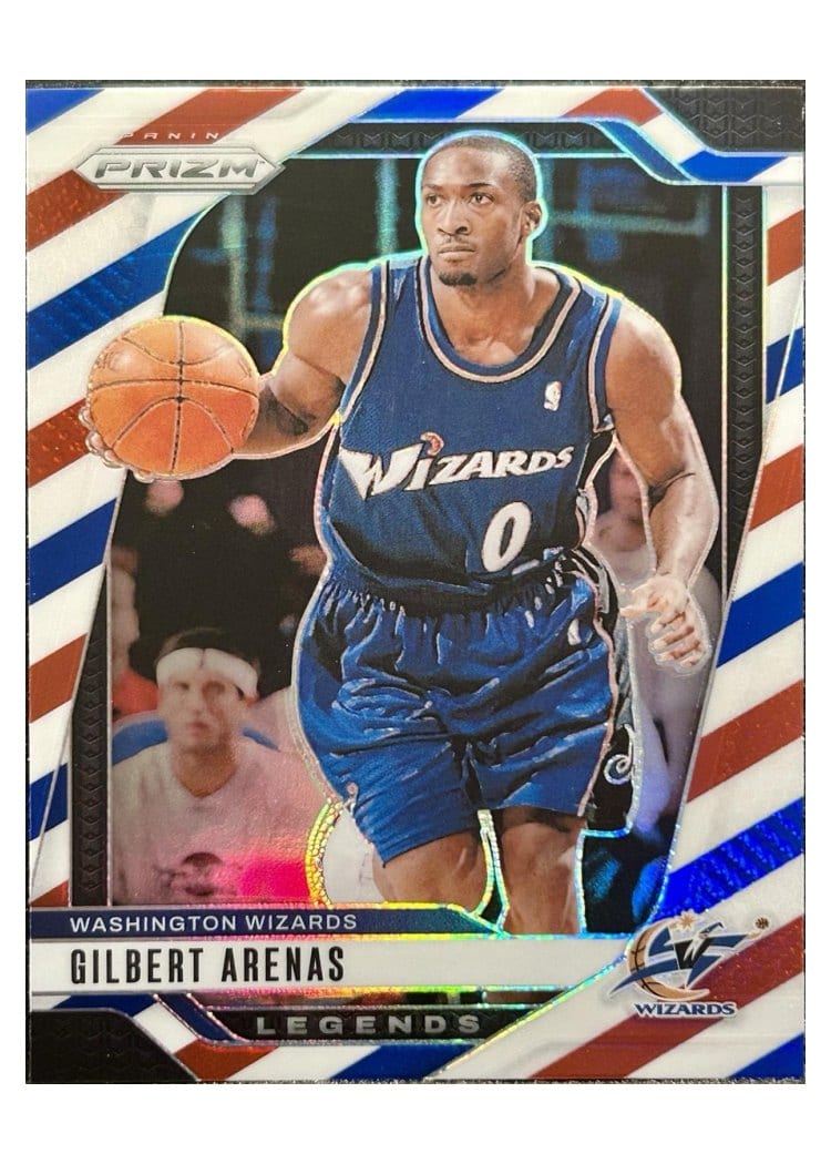 2024-25 Panini Prizm Base Set Gilbert Arenas #275 card