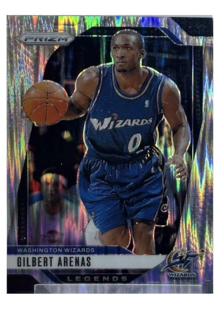 2024-25 Panini Prizm Base Set Gilbert Arenas #275 card